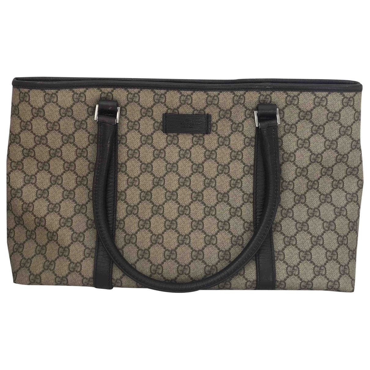 Gucci beige cloth handbag