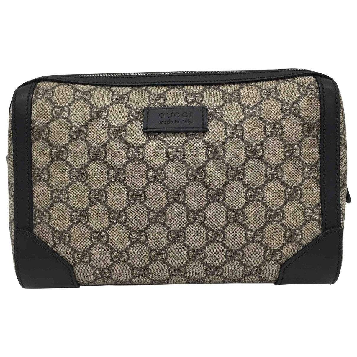 Gucci grey cloth bag