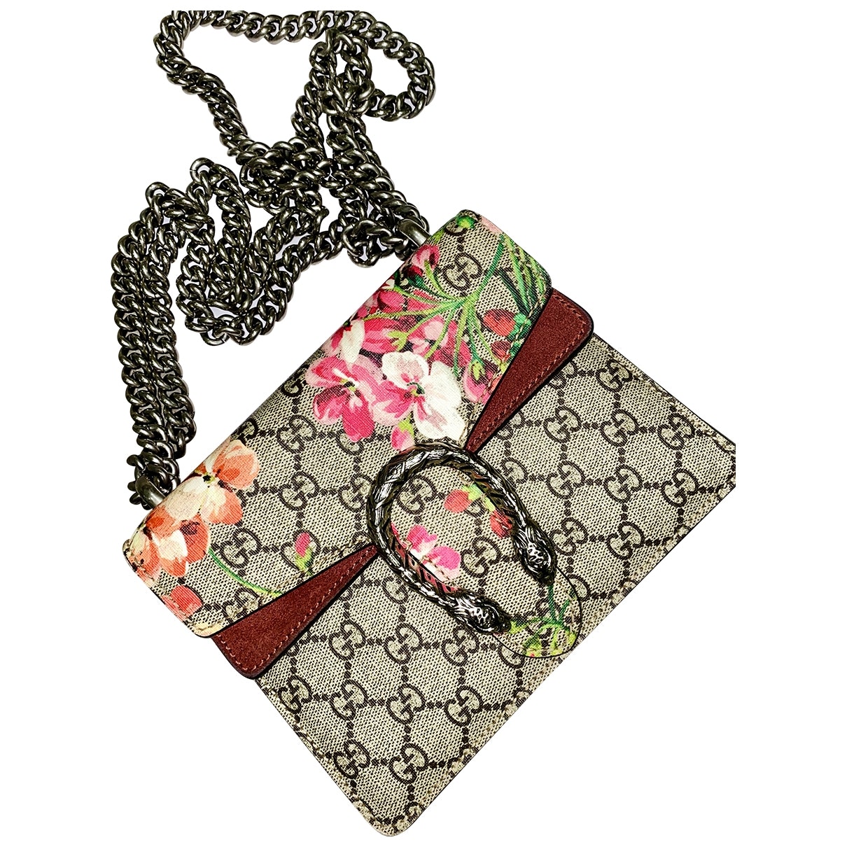 Gucci dionysus beige cloth handbag