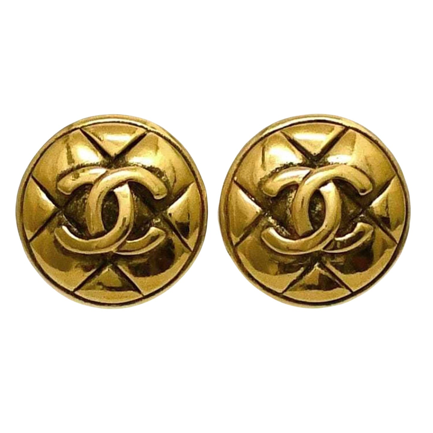 Chanel boucles d'oreilles Earrings