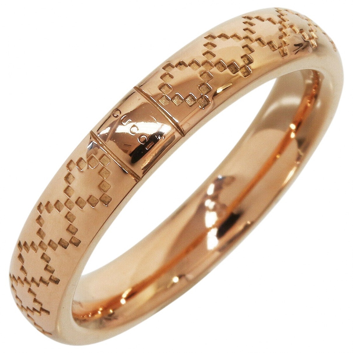 Gucci pink pink gold rings