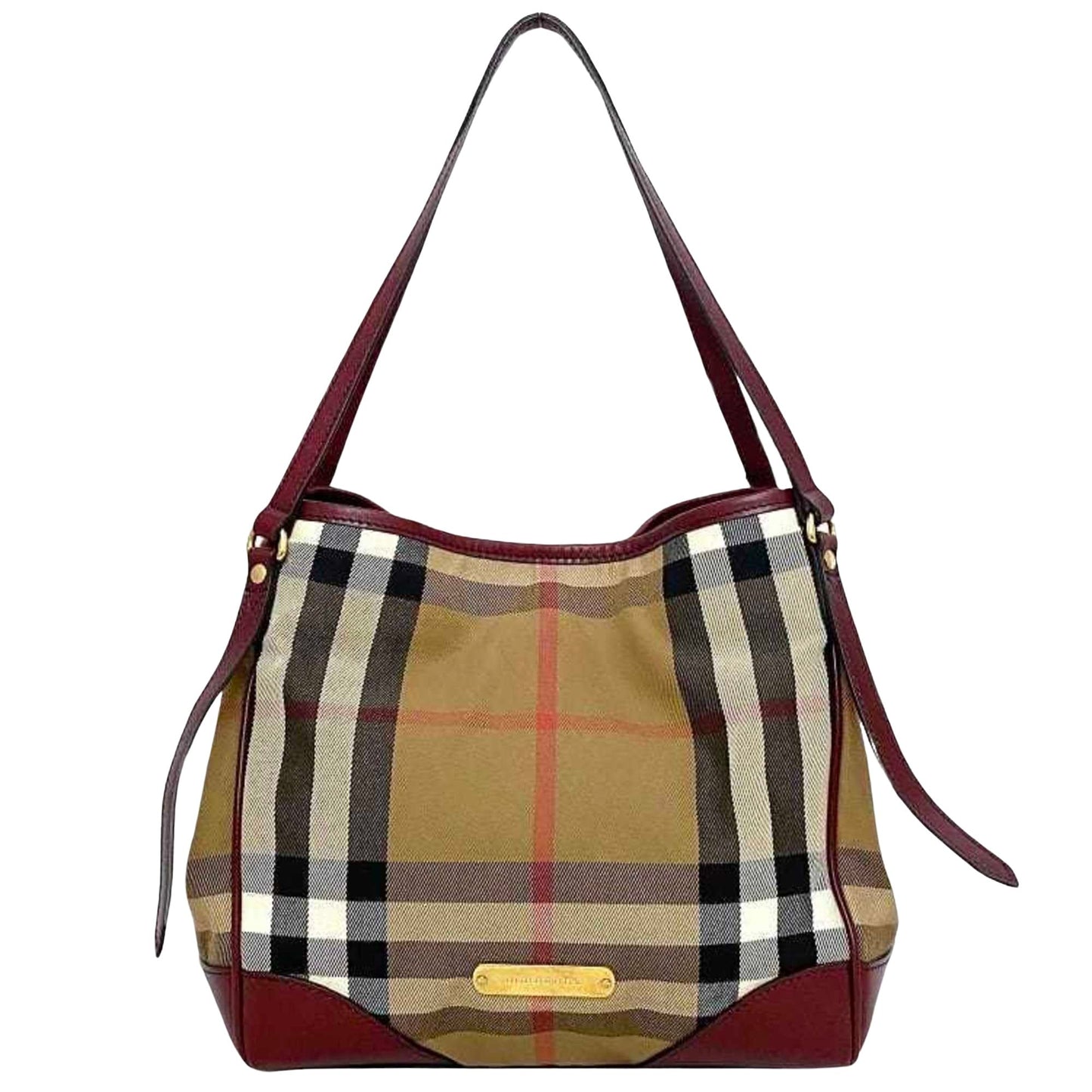 Burberry Luxury Nova Check Tote Tote Bag Check Tote 95