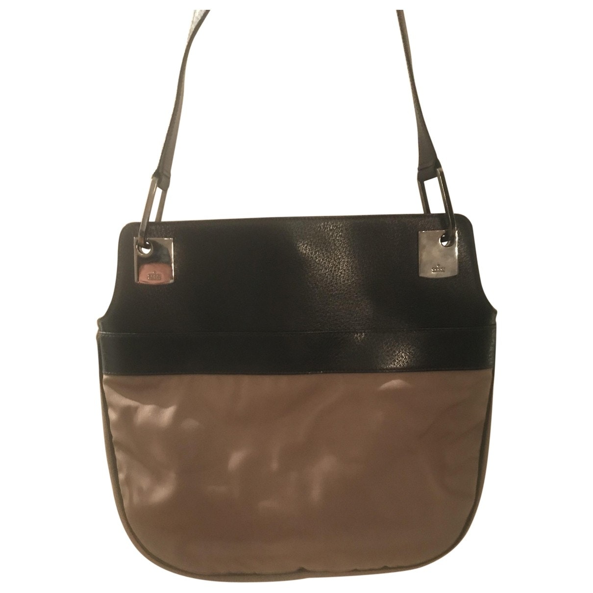 Gucci beige leather handbag