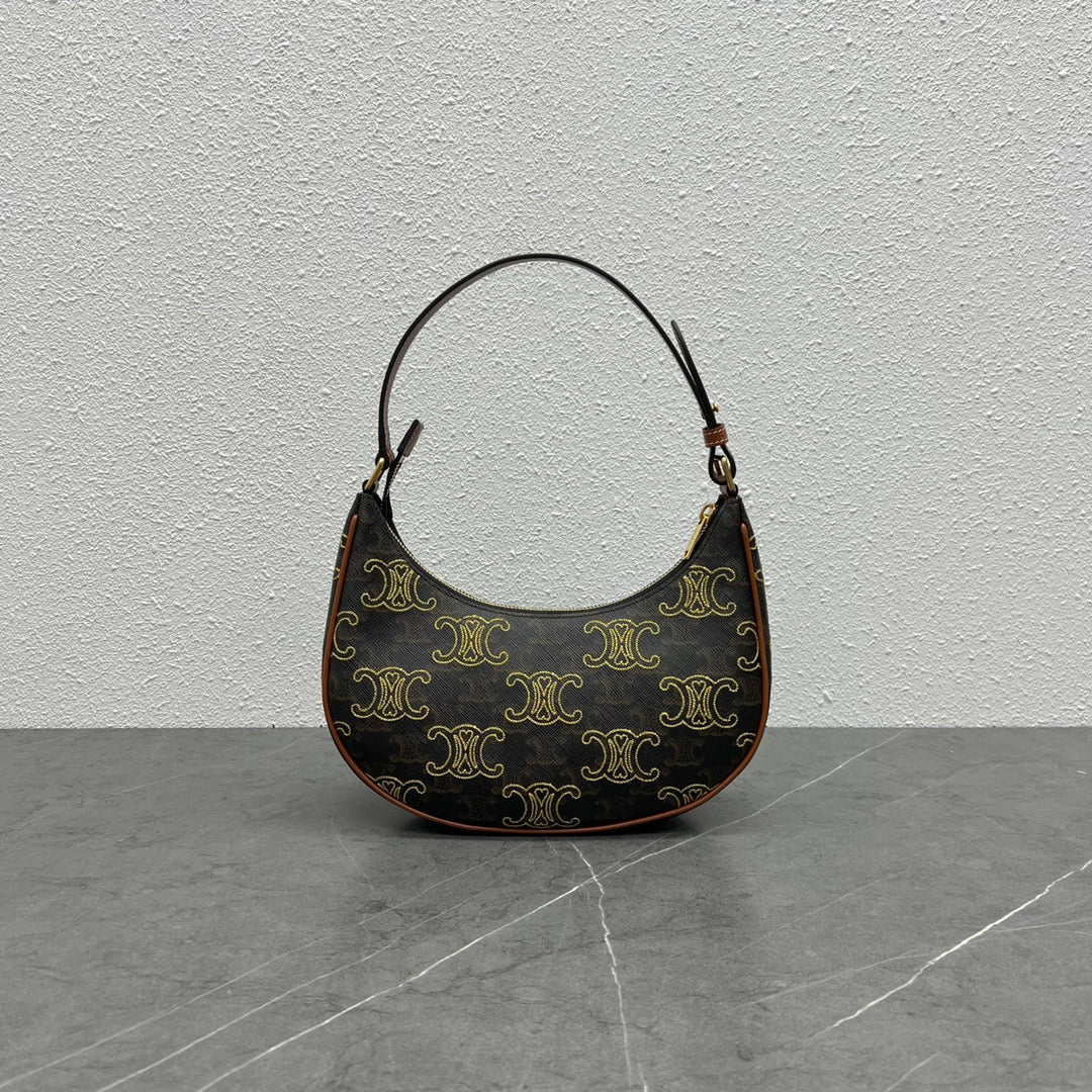 Top Quality Ava Bag In Triomphe Xl Canvas Brown Travel Bag