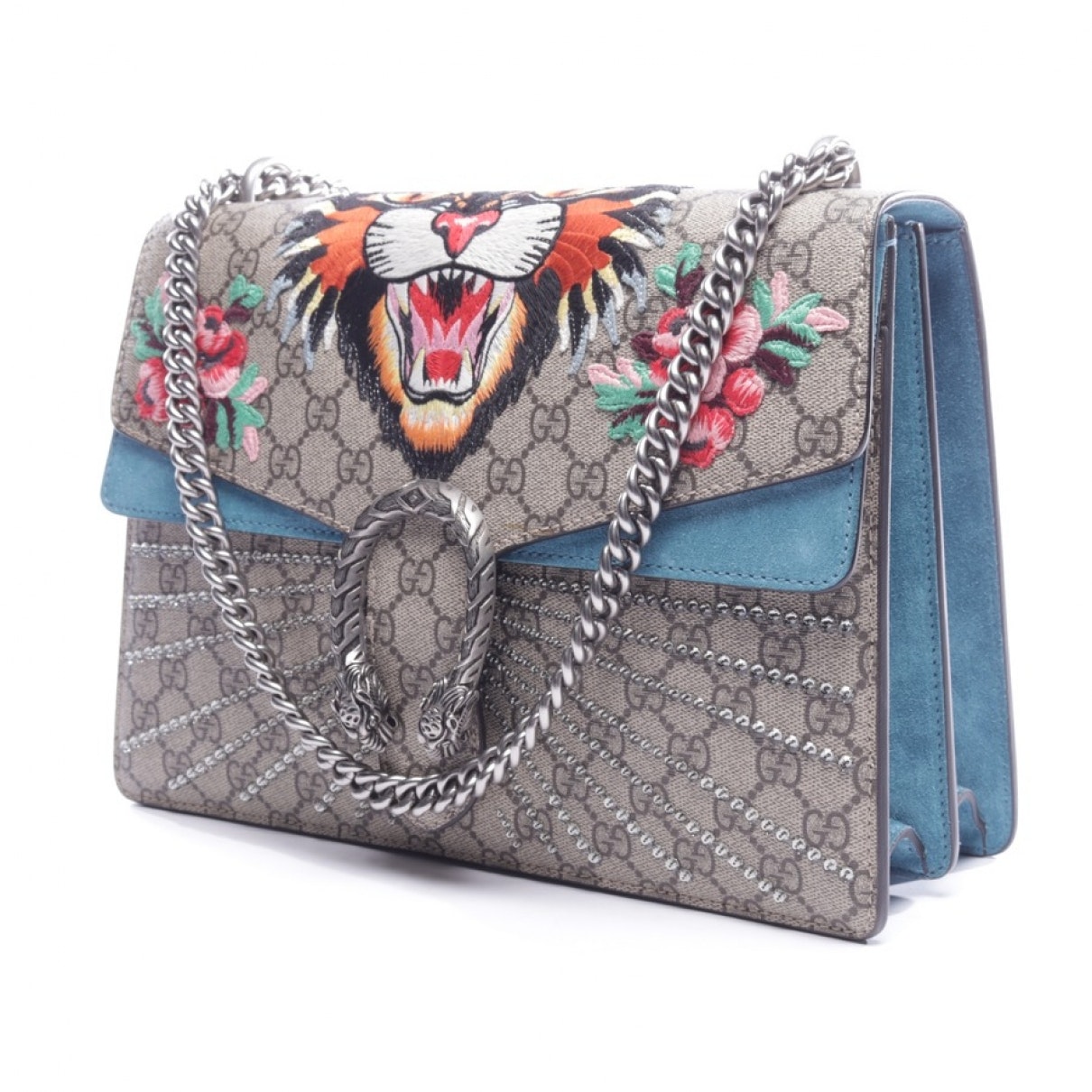 Gucci dionysus multicolour cloth handbag
