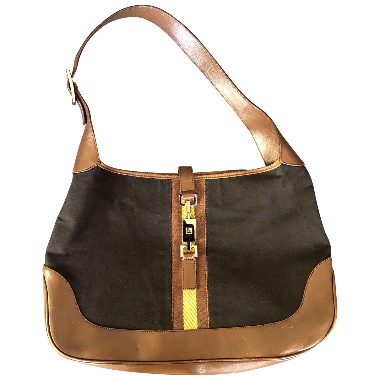 Gucci jackie multicolour cloth handbag