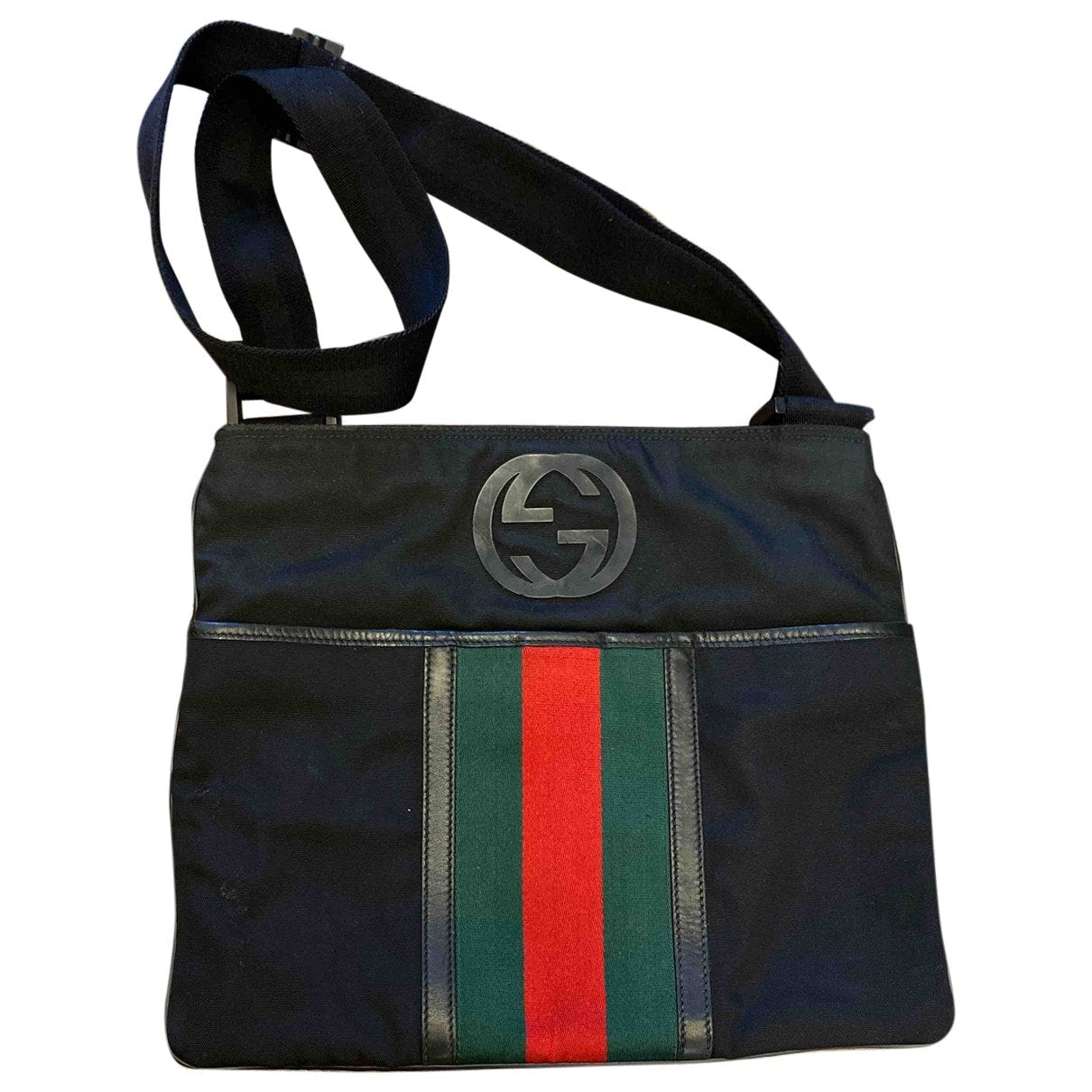 Gucci black cloth bag