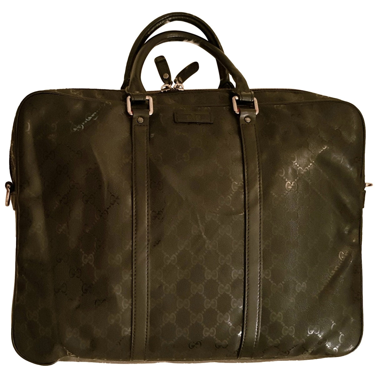 Gucci black cloth bag