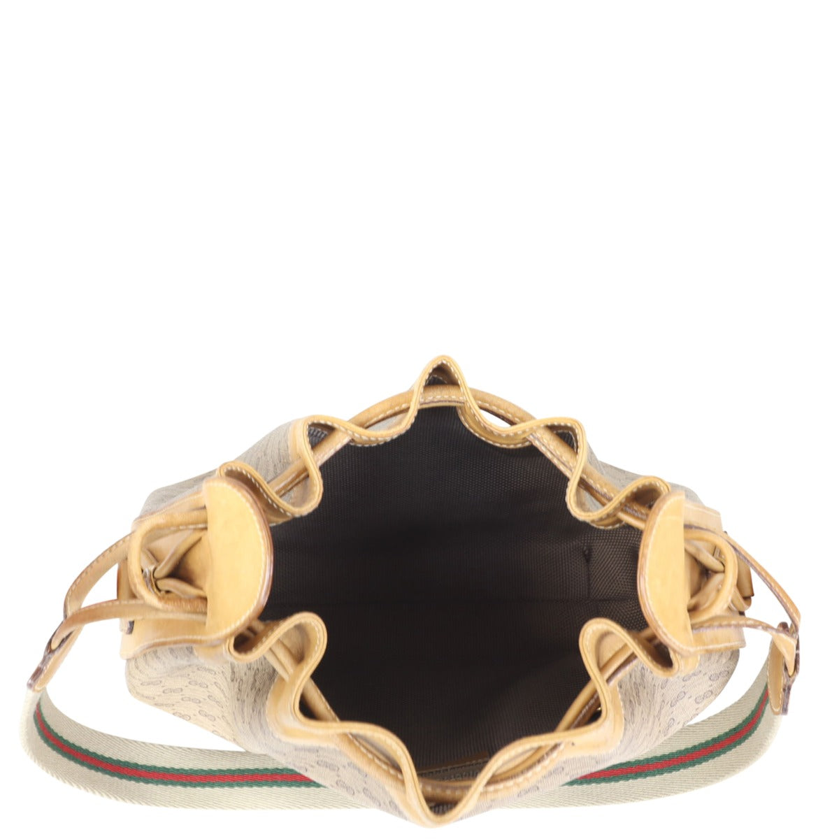 Gucci Micro GG Drawstring Bucket Bag
