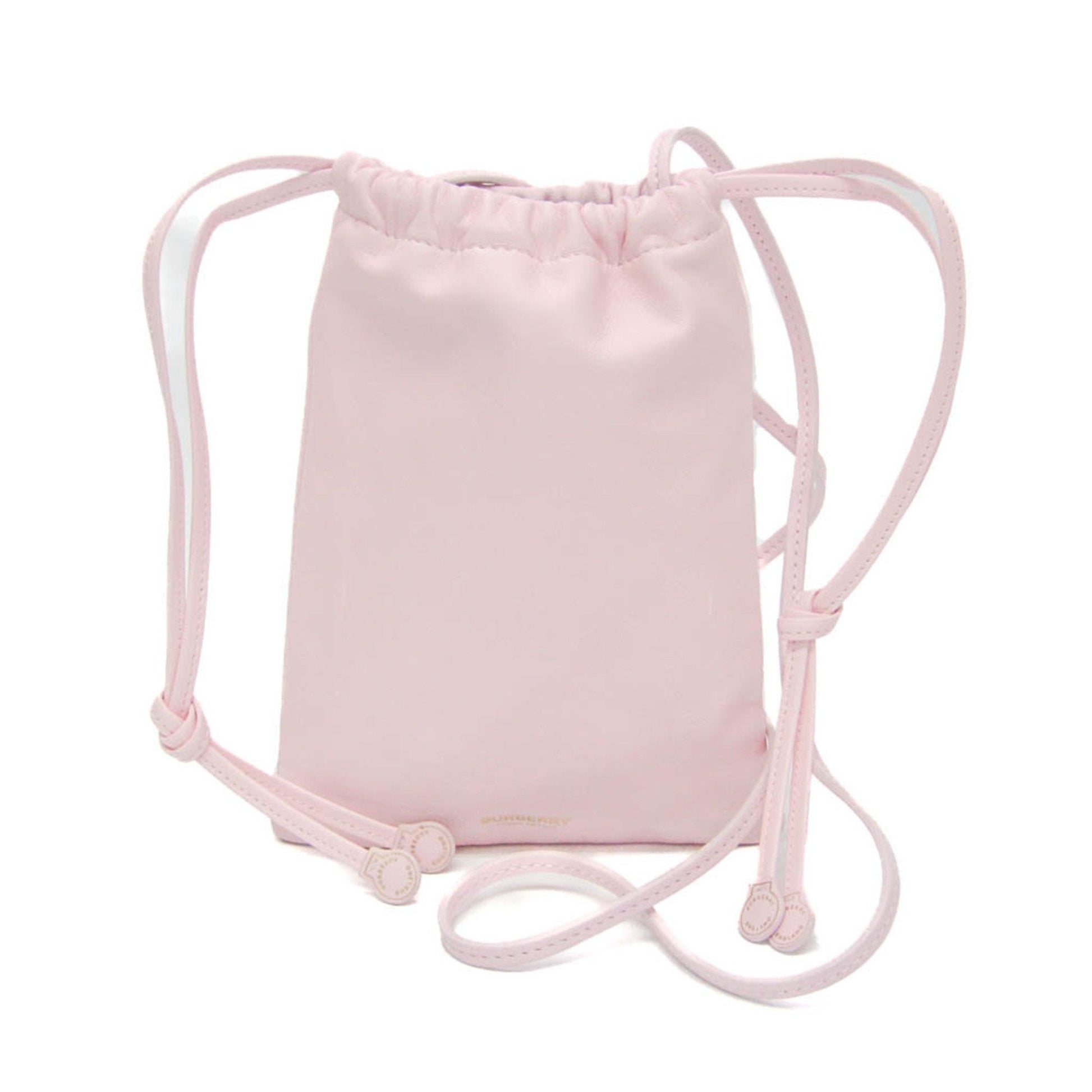 Burberry Shoulder Bag Leather Pink Shoulder Bag 1