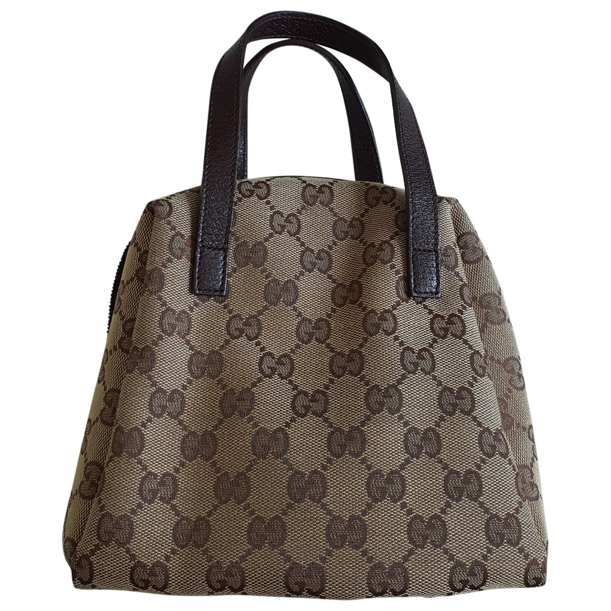 Gucci beige cloth handbag
