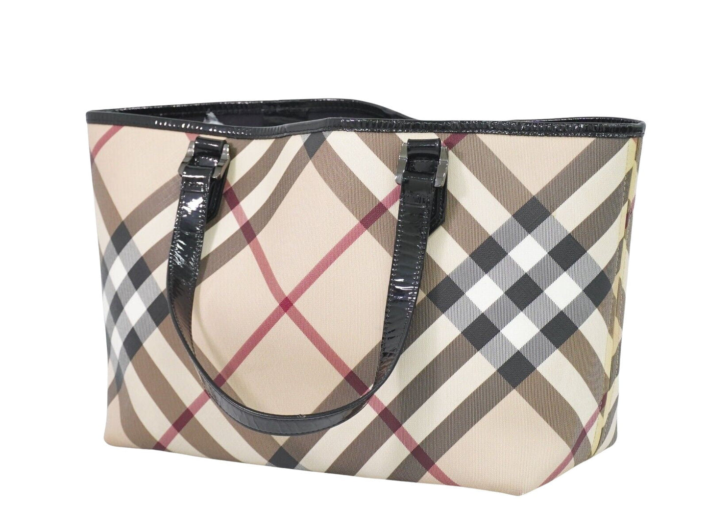Burberry Luxury Nova Check Handbag Travel Bag Check Handbag 82