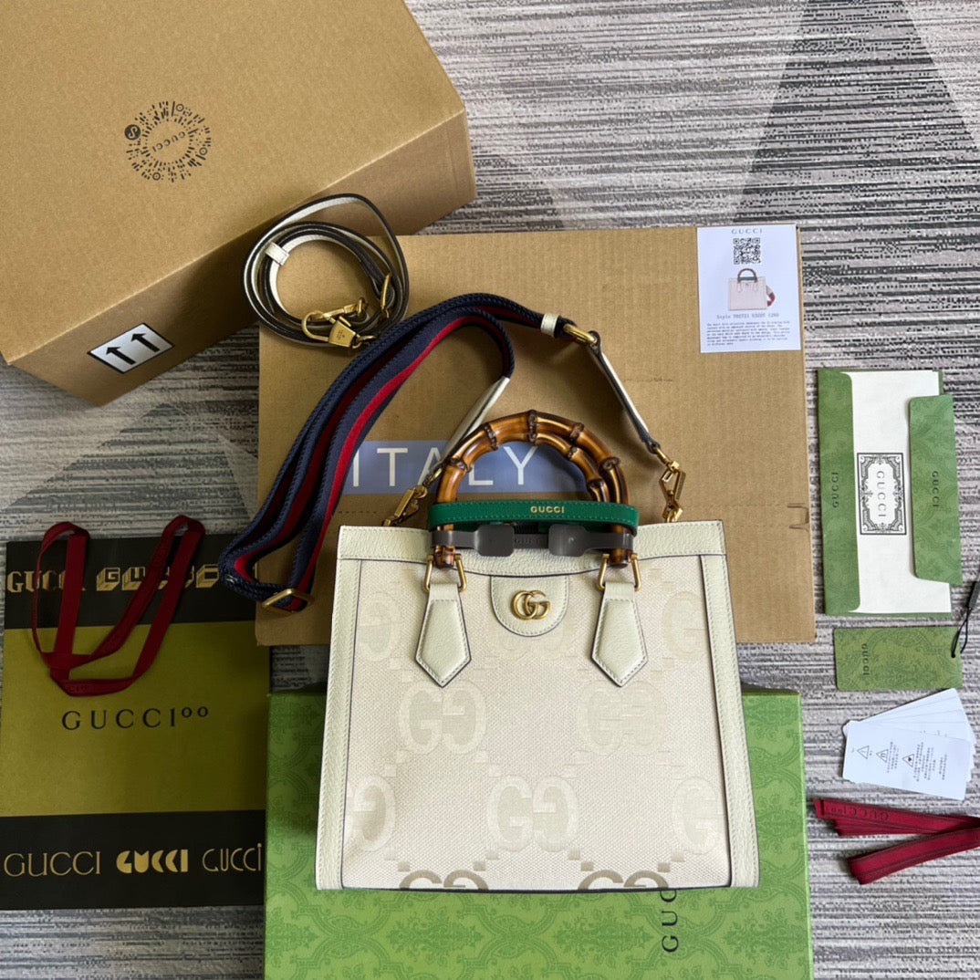 gg Diana gg , ’s White Small Tote Bag
