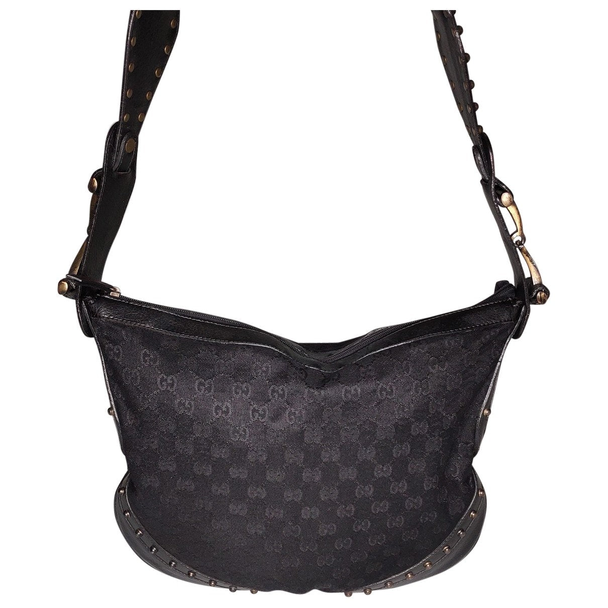 Gucci black cloth handbag