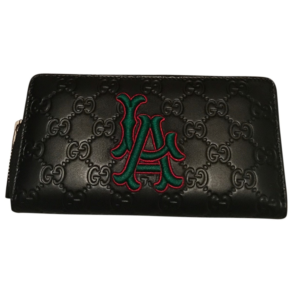 Gucci black leather case