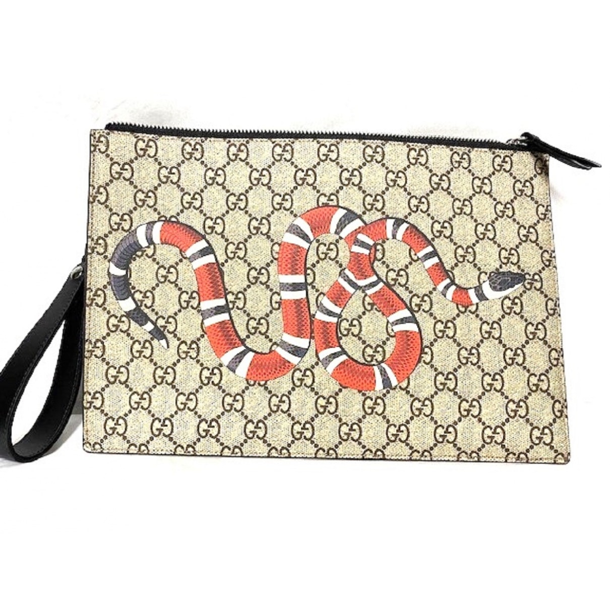 Gucci beige cloth bag