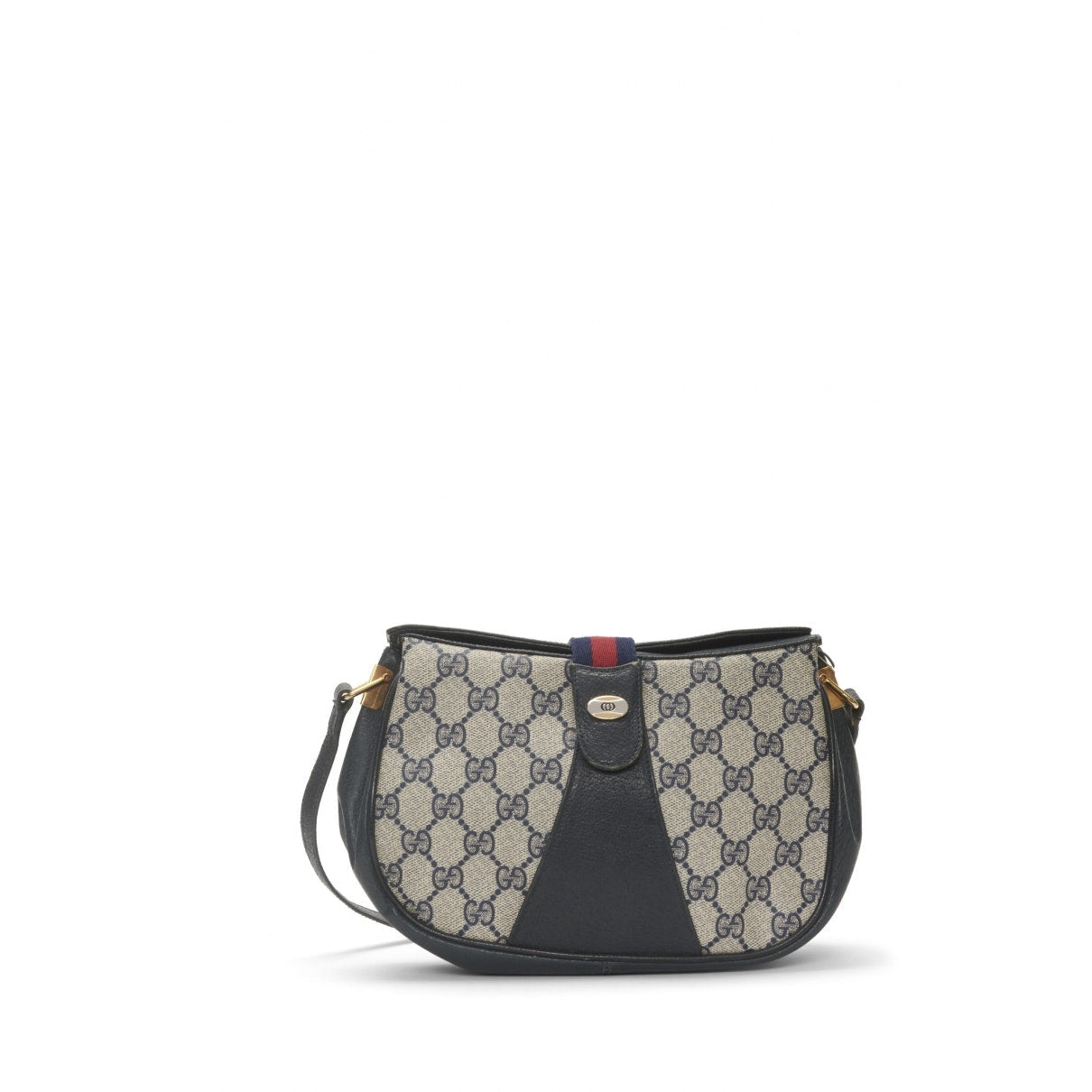 Gucci ophidia blue cloth handbag
