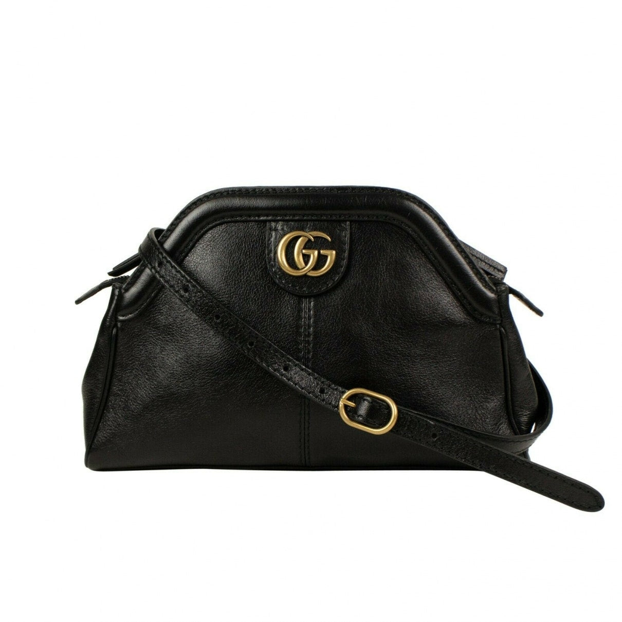 Gucci re(belle) black leather handbag