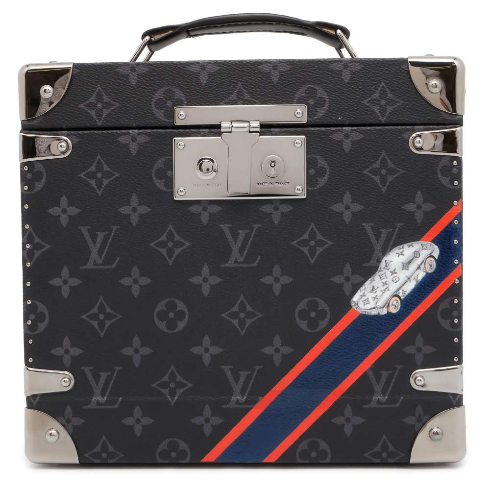 Louis Vuitton fragrance box Eclipse Monogram Noir Handbag