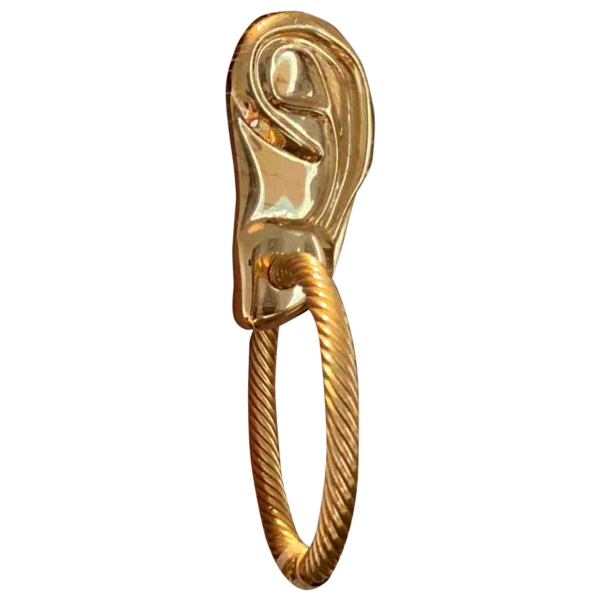 Gucci gold metal earrings