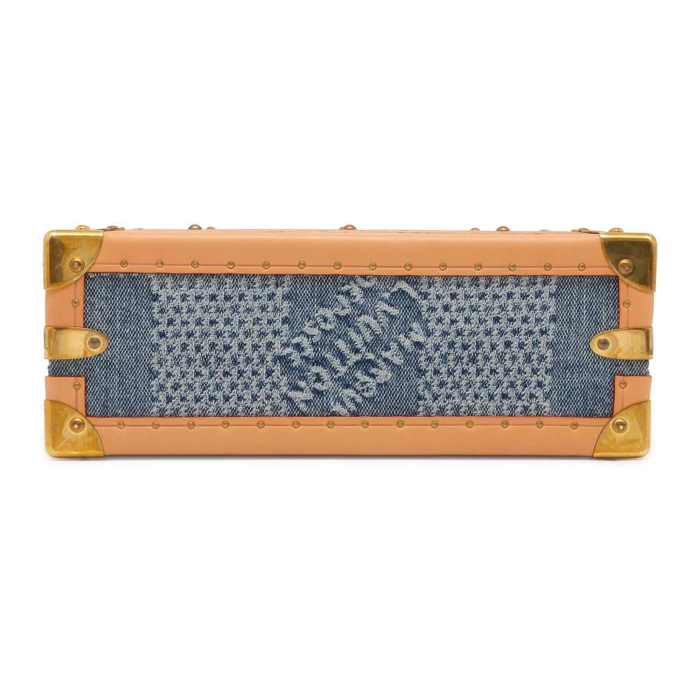 Louis Vuitton Handle Trunk BeigeN40626 ・Denim Damier Handbag