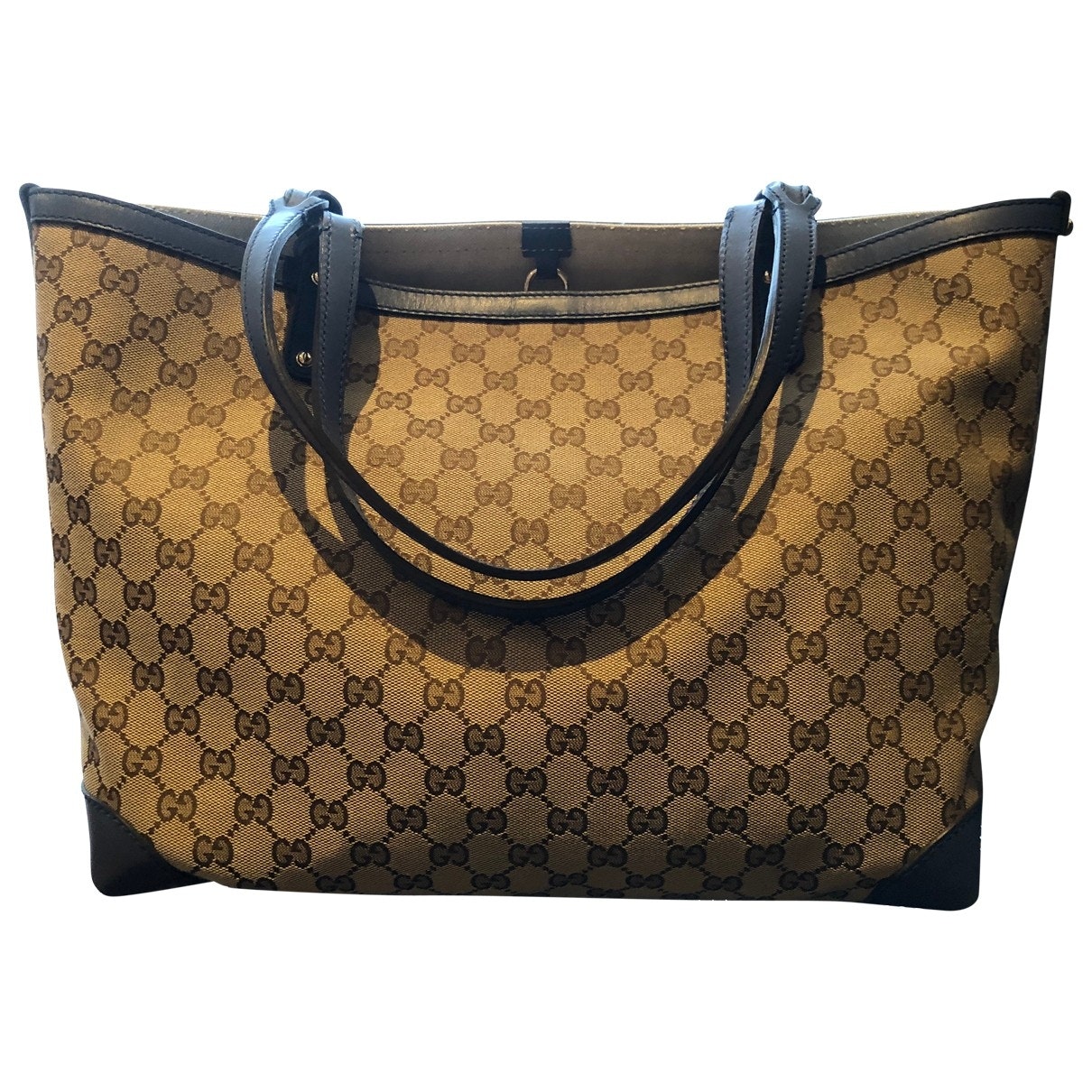 Gucci beige cloth handbag