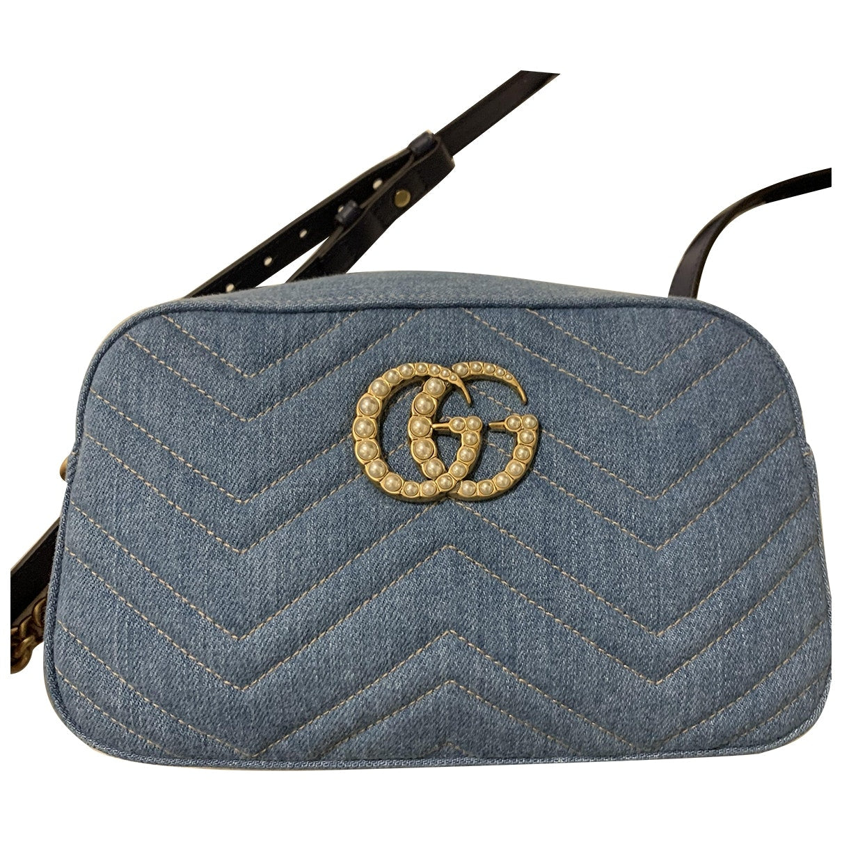 Gucci marmont denim - jeans handbag