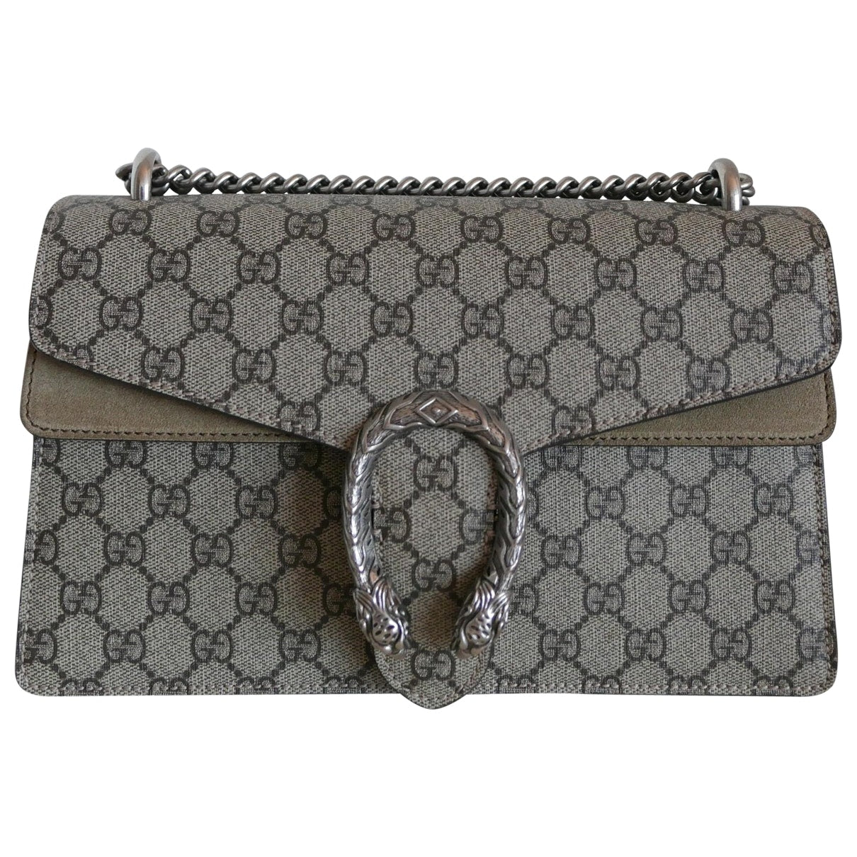 Gucci dionysus beige cloth handbag