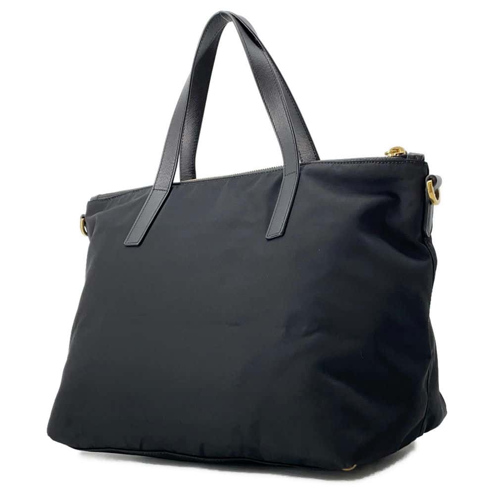 Prada 2Wayhandbag Robot Luxury Handbag Nylon Black Travel Bag