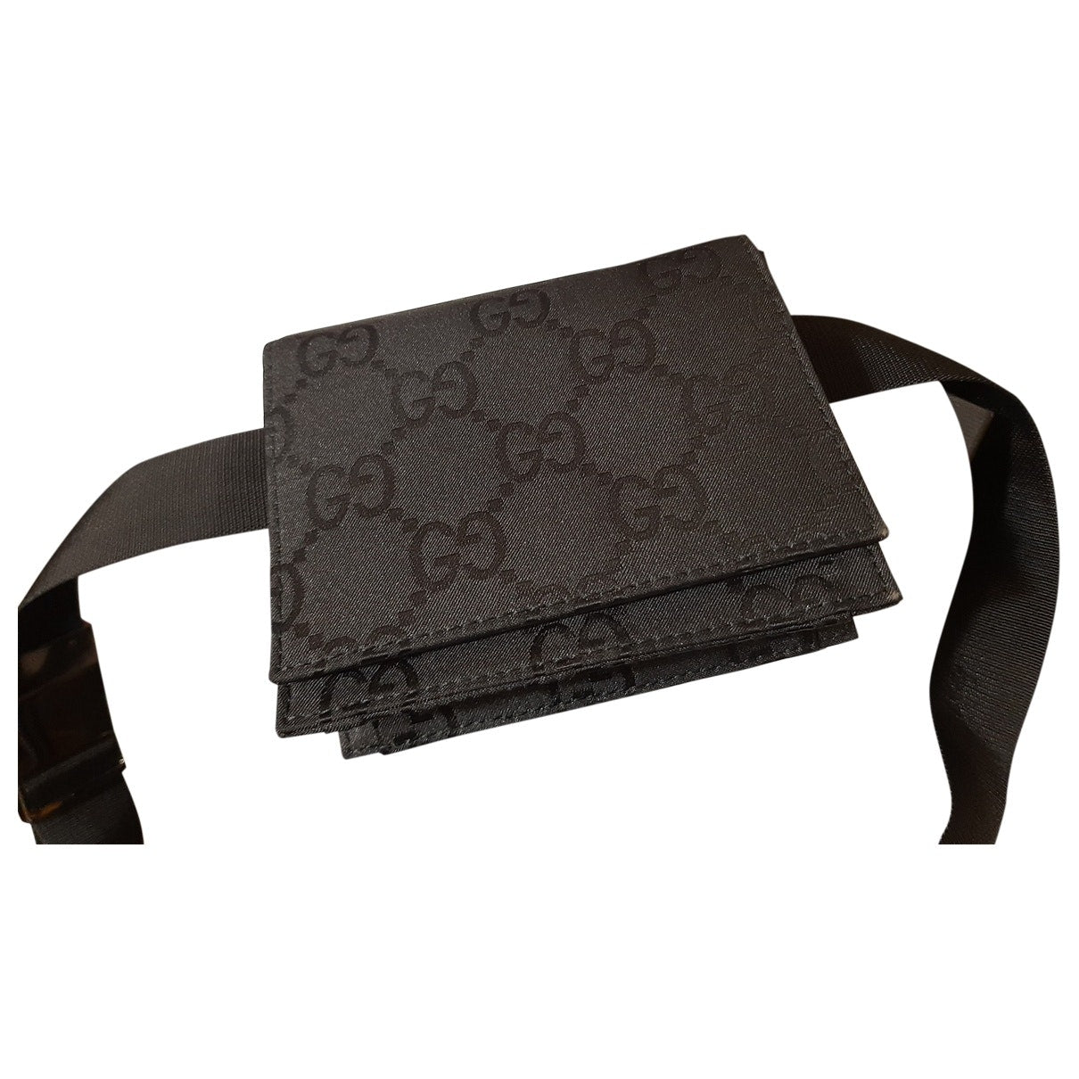 Gucci black cloth handbag
