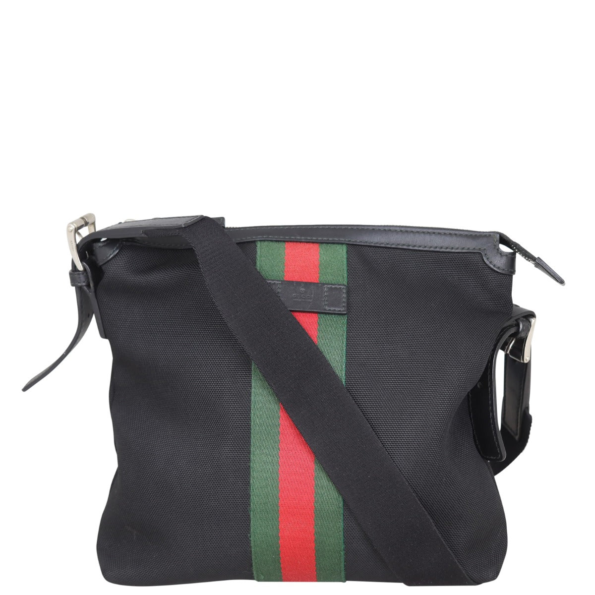 Gucci Web Messenger Bag Techno Canvas