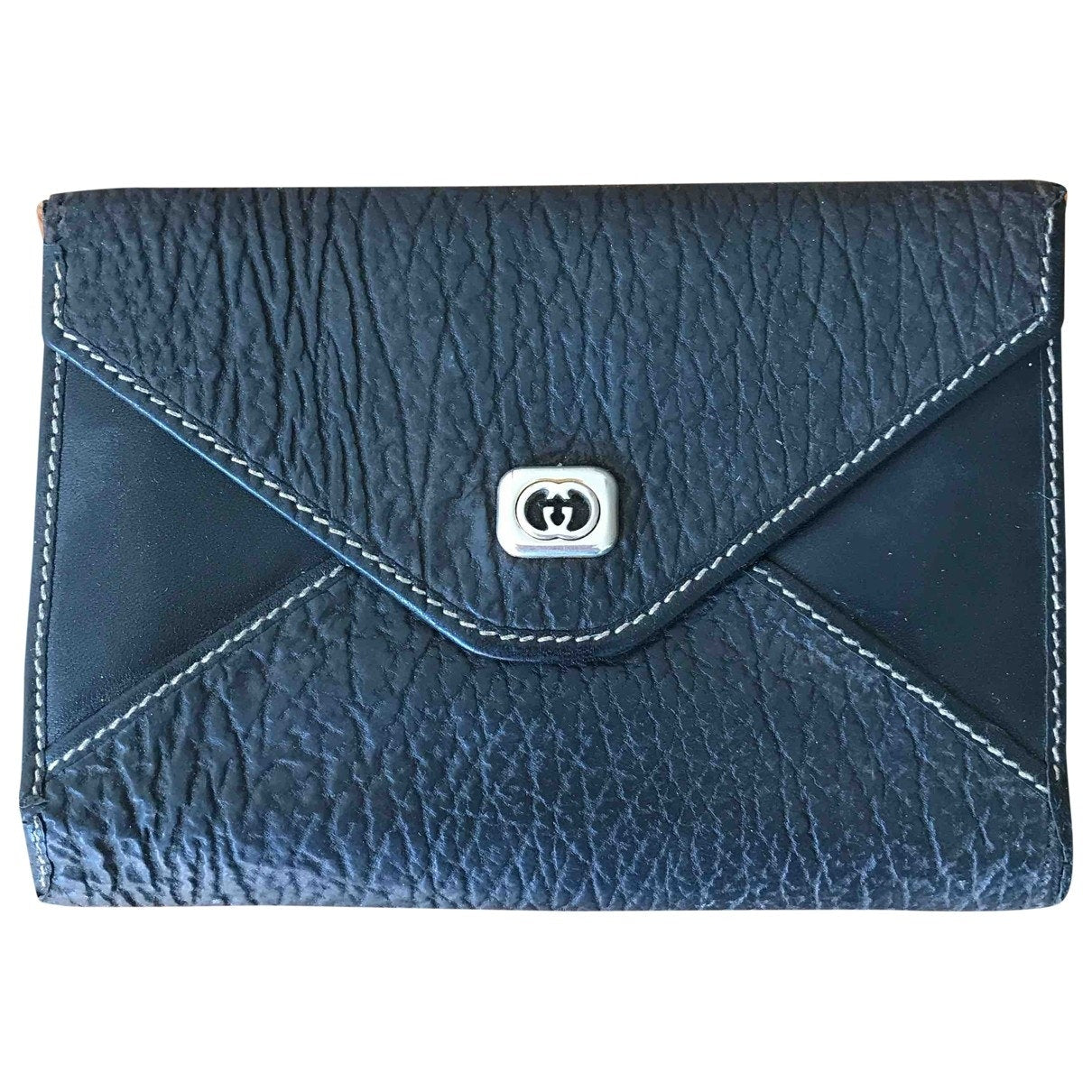 Gucci black leather case