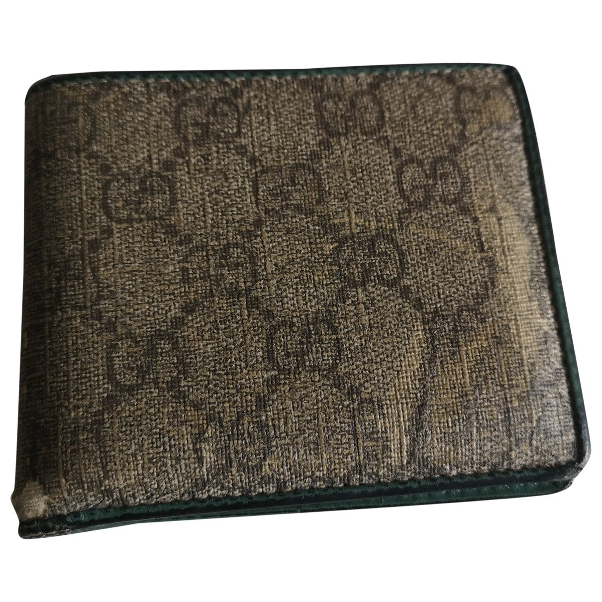 Gucci green cloth case