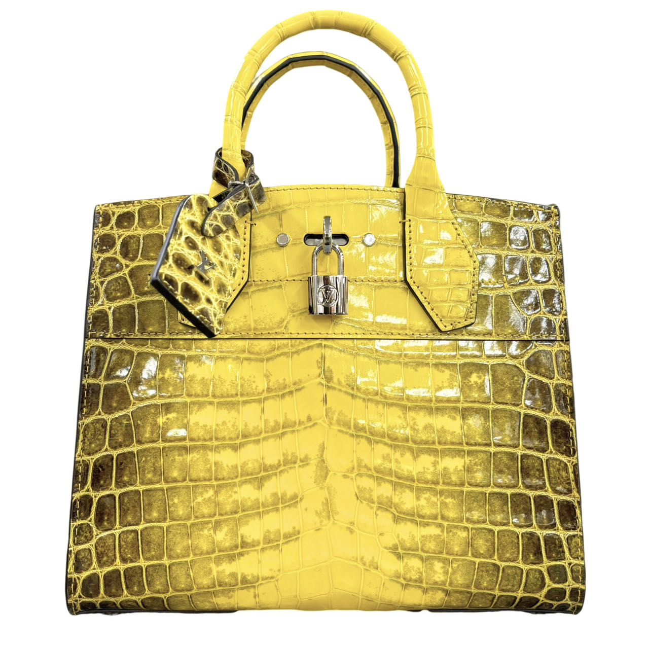 Louis Vuitton Crocodile City Steamer PM Fashion Accessory