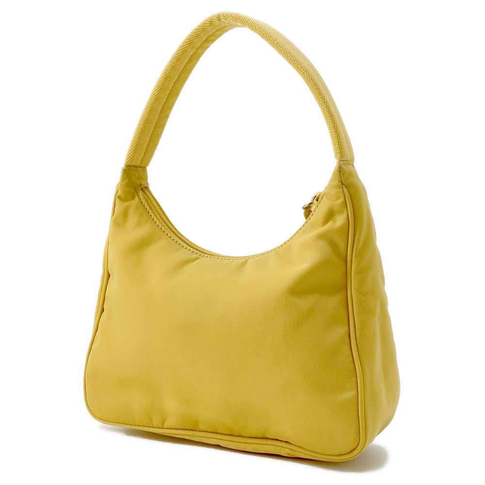 Prada One Belt Bag Nylon Yellow