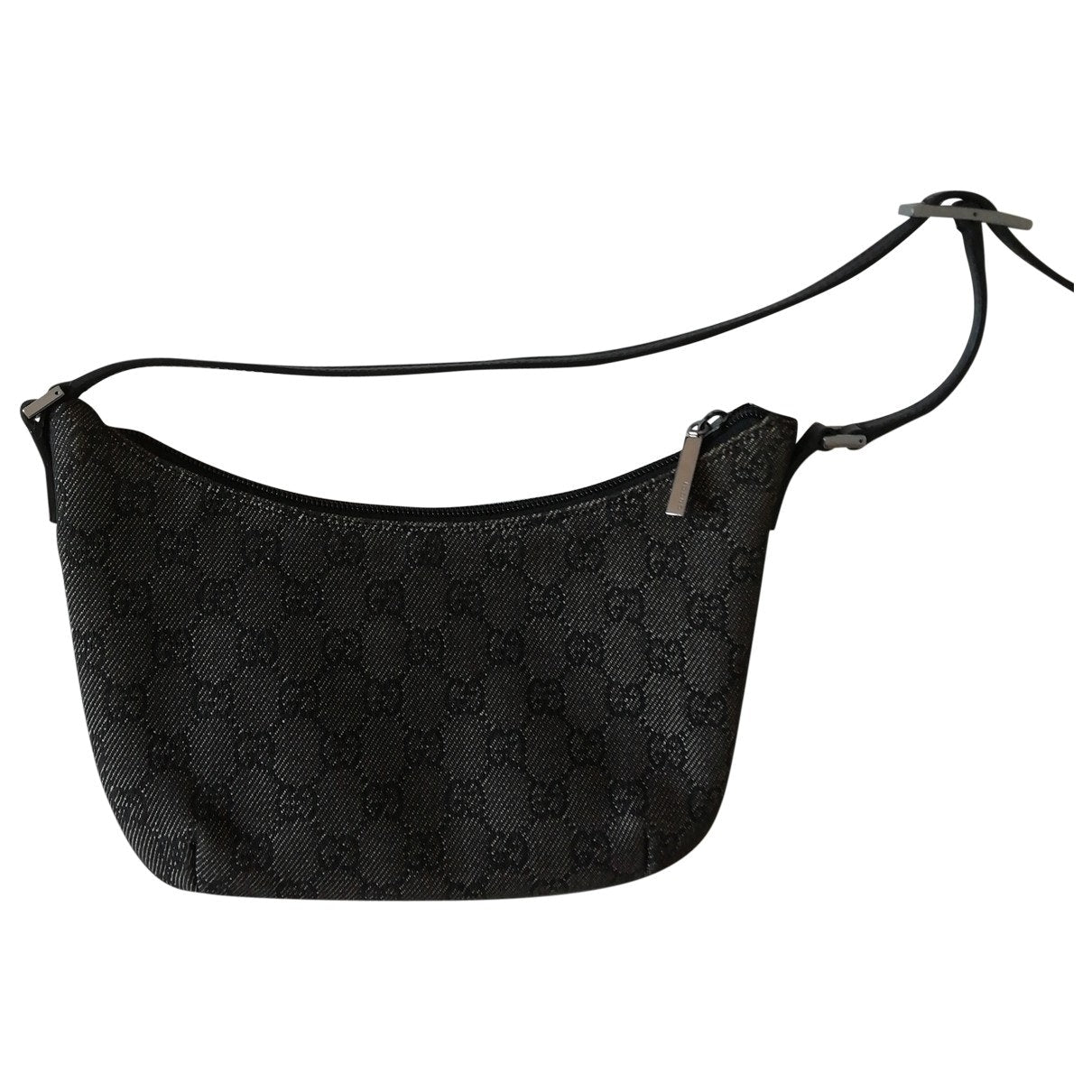 Gucci grey cloth handbag