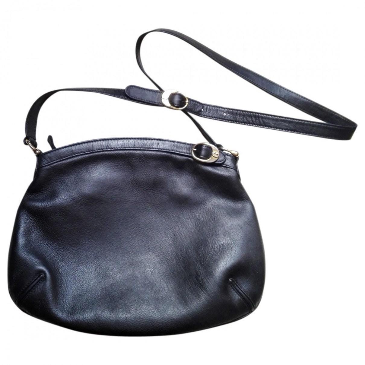Gucci black leather handbag