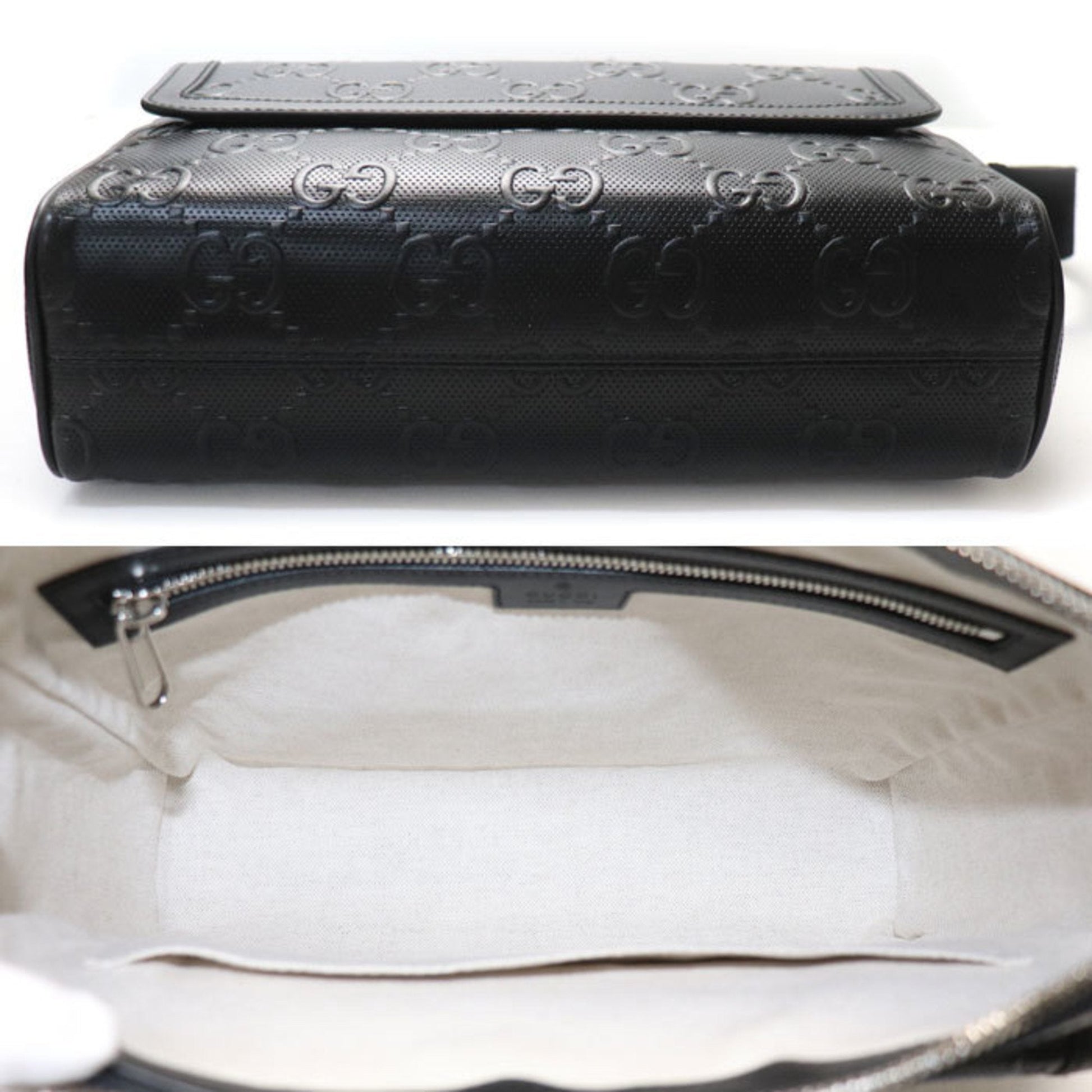 Gucci Emboss Handbag Travel Bag