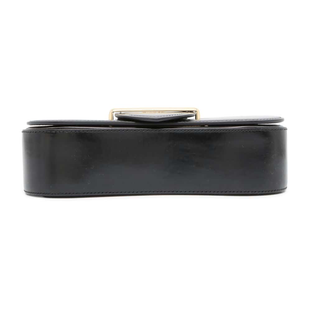 Prada Chainshoulder Bag Leather Black