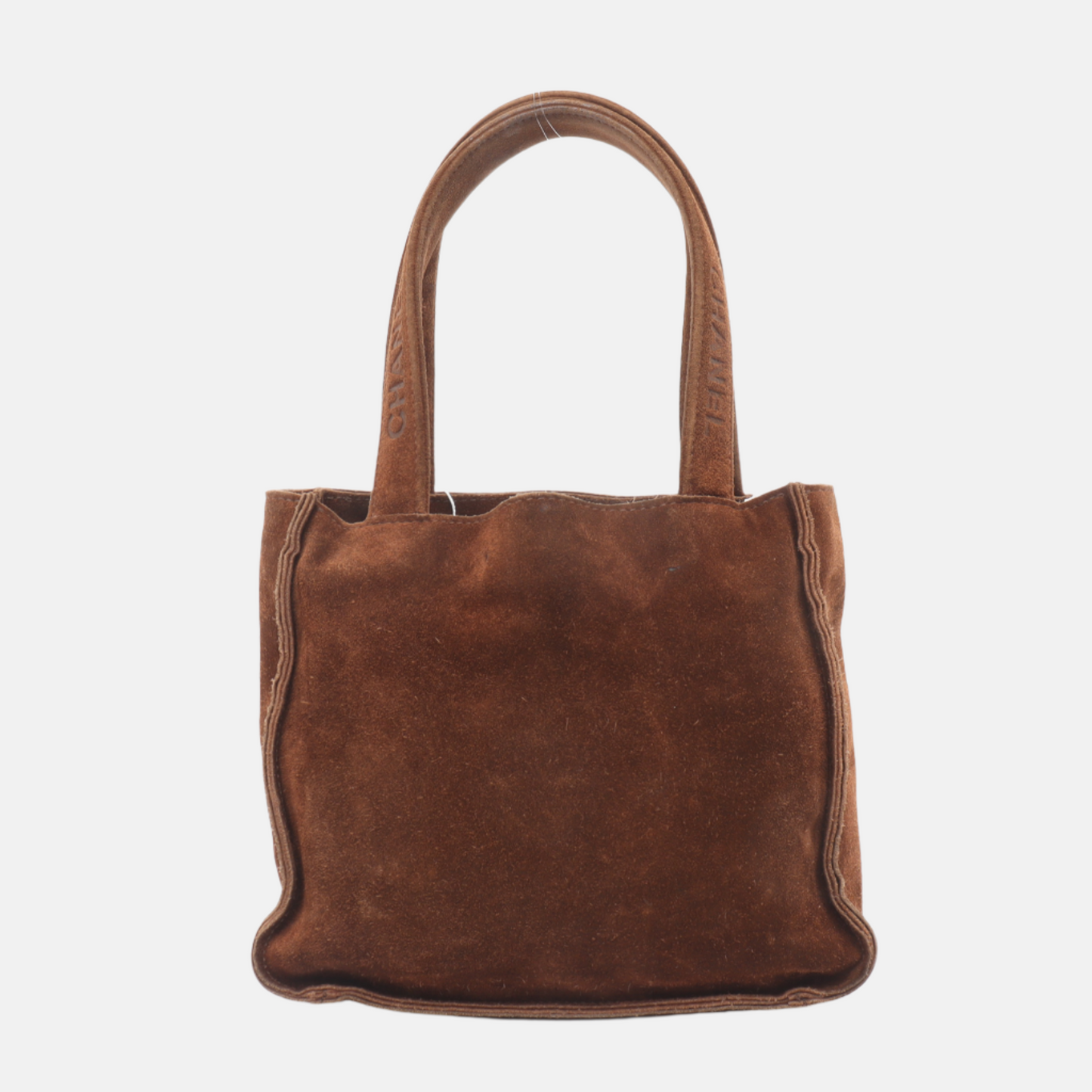 Chanel Suede Brown Tote Bag