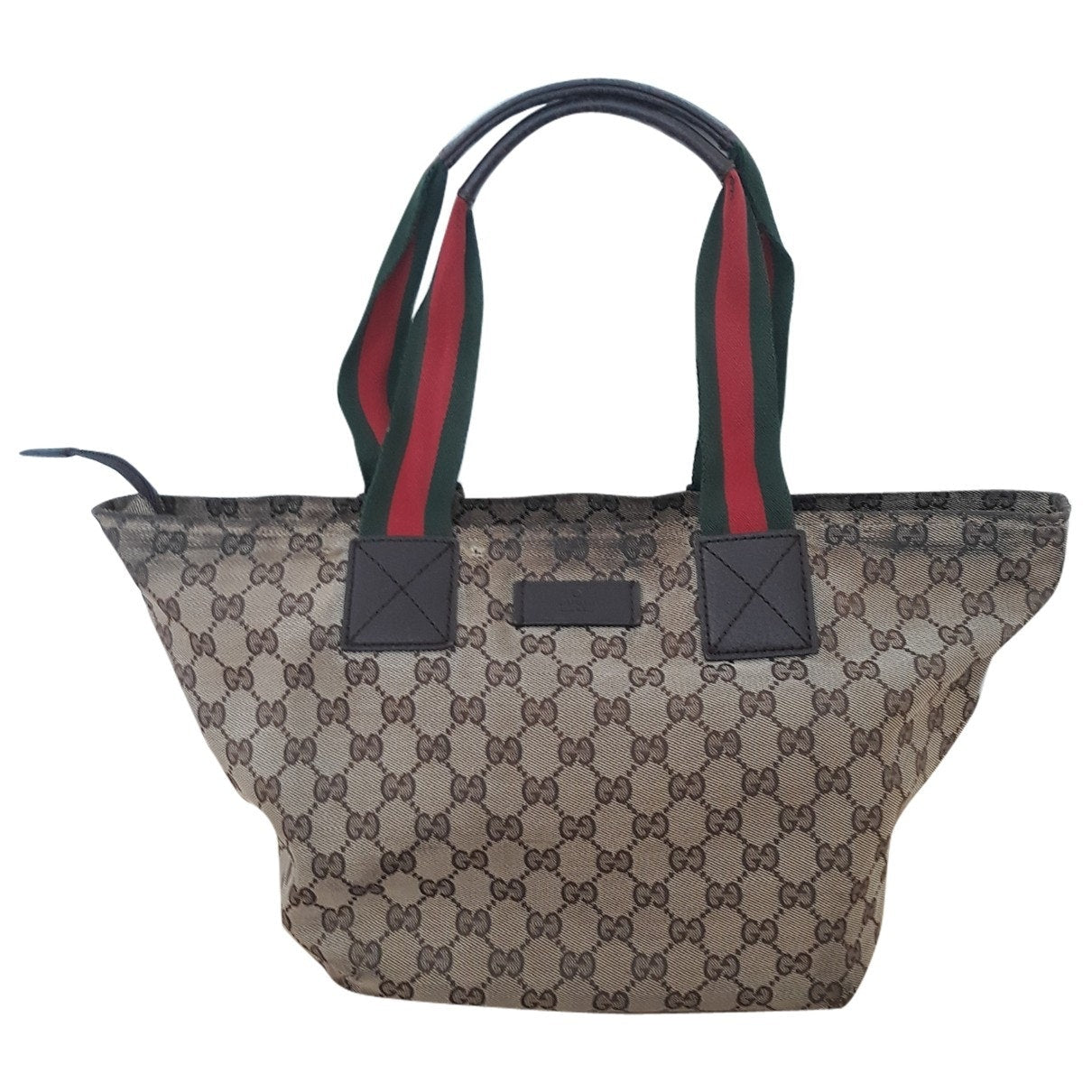 Gucci beige cloth handbag