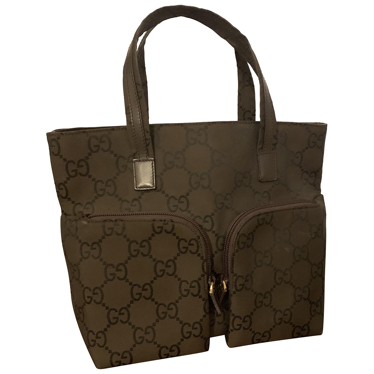 Gucci black cloth handbag