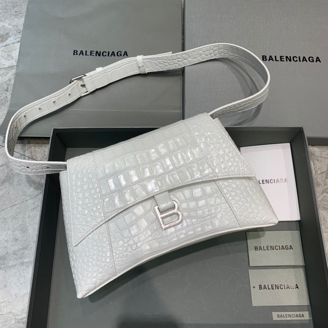 Top Quality Downtown Shoulder Bag In For White Small