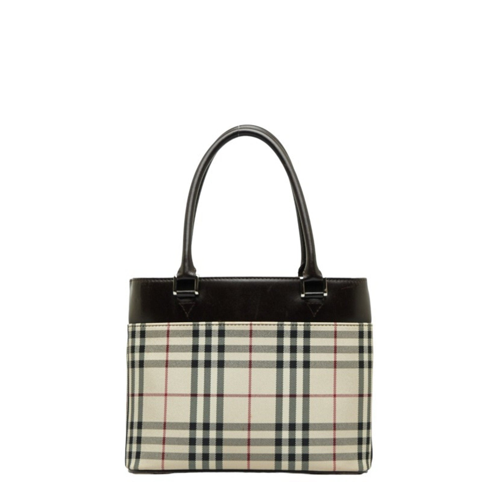 Burberry Luxury Nova Check Handbag Travel Bag Check Handbag 232