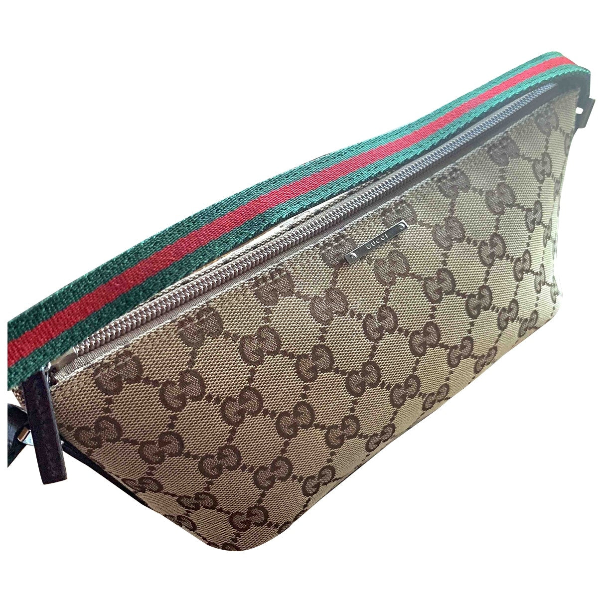 Gucci multicolour cloth clutch bag