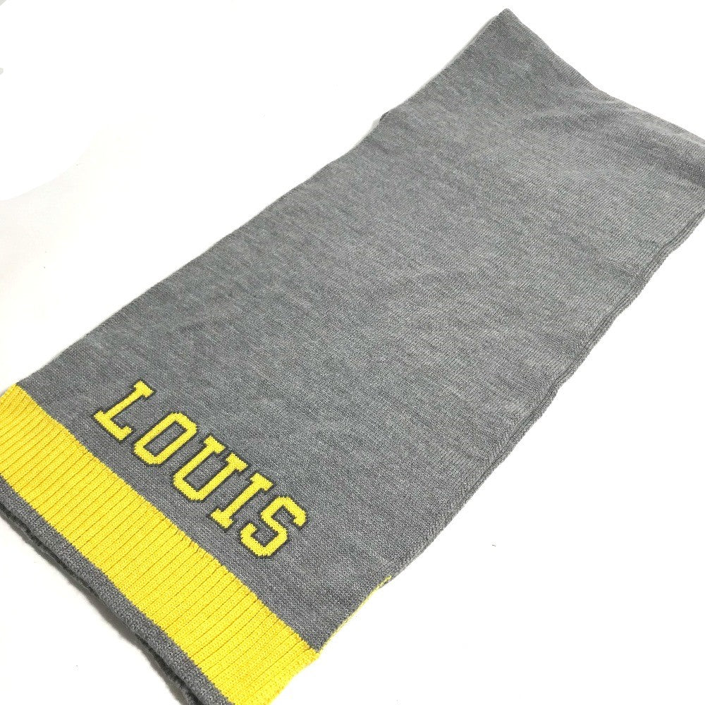 Louis Vuitton Scarf M71230 yellow Esharup Louis Wool Apparel
