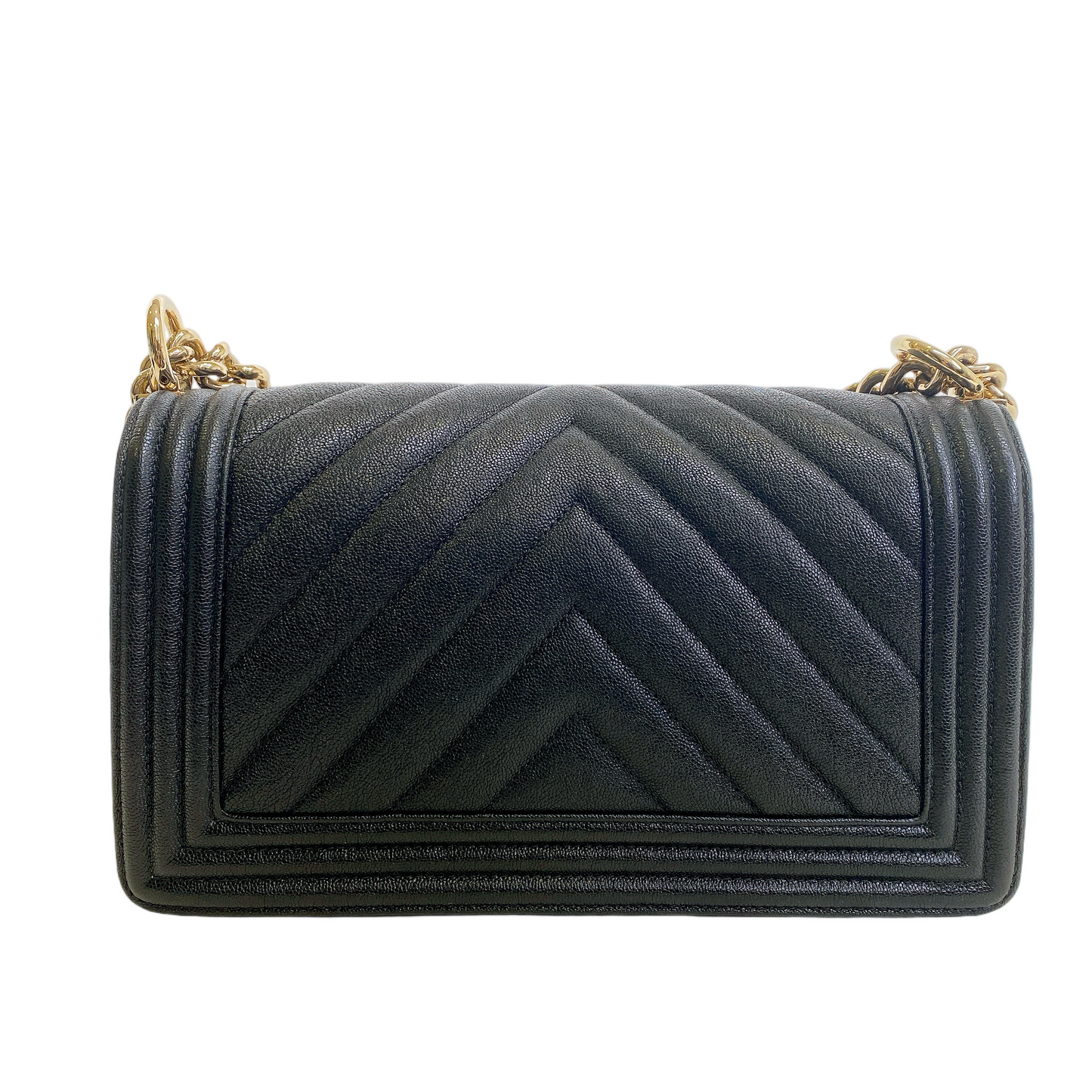 Chanel Leboy Chevron Bag