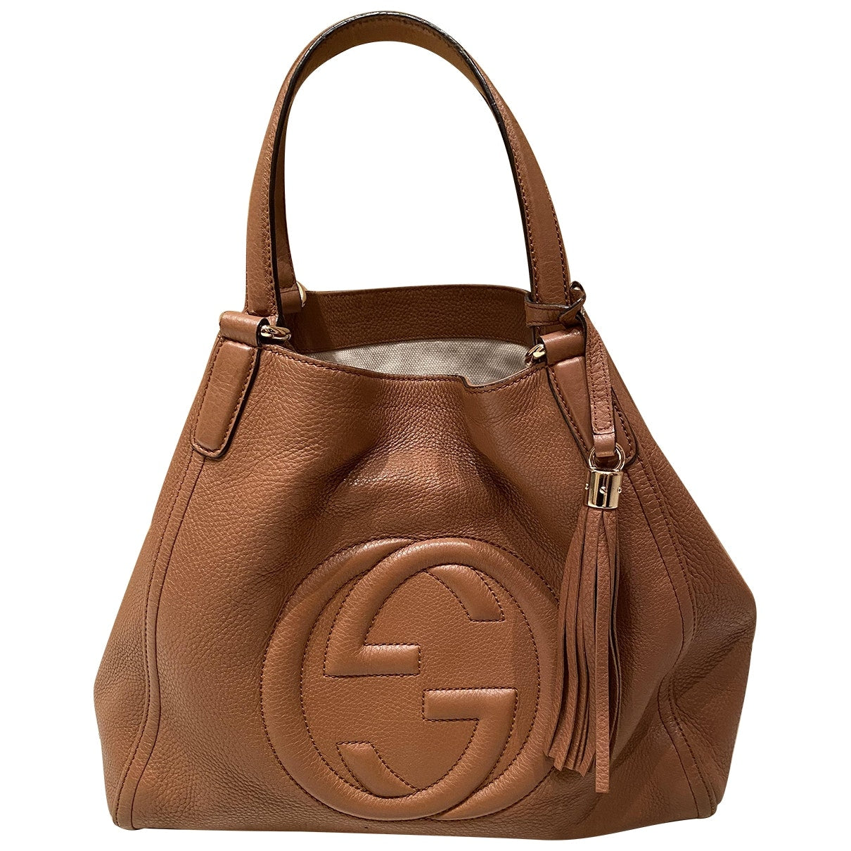 Gucci soho brown leather handbag