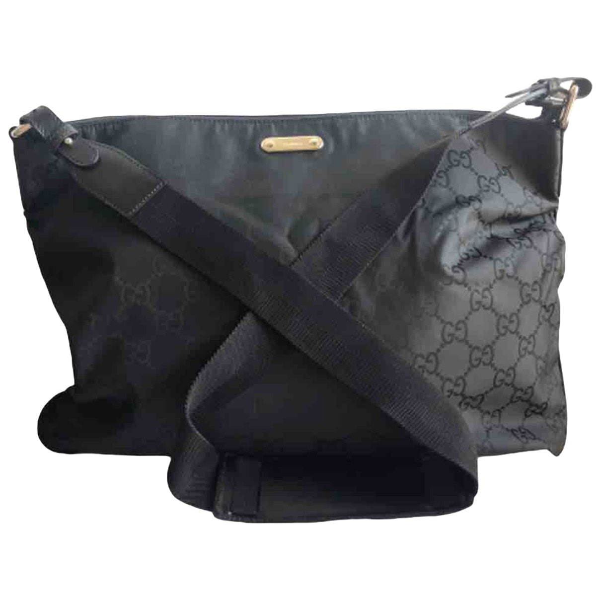 Gucci black cloth bag