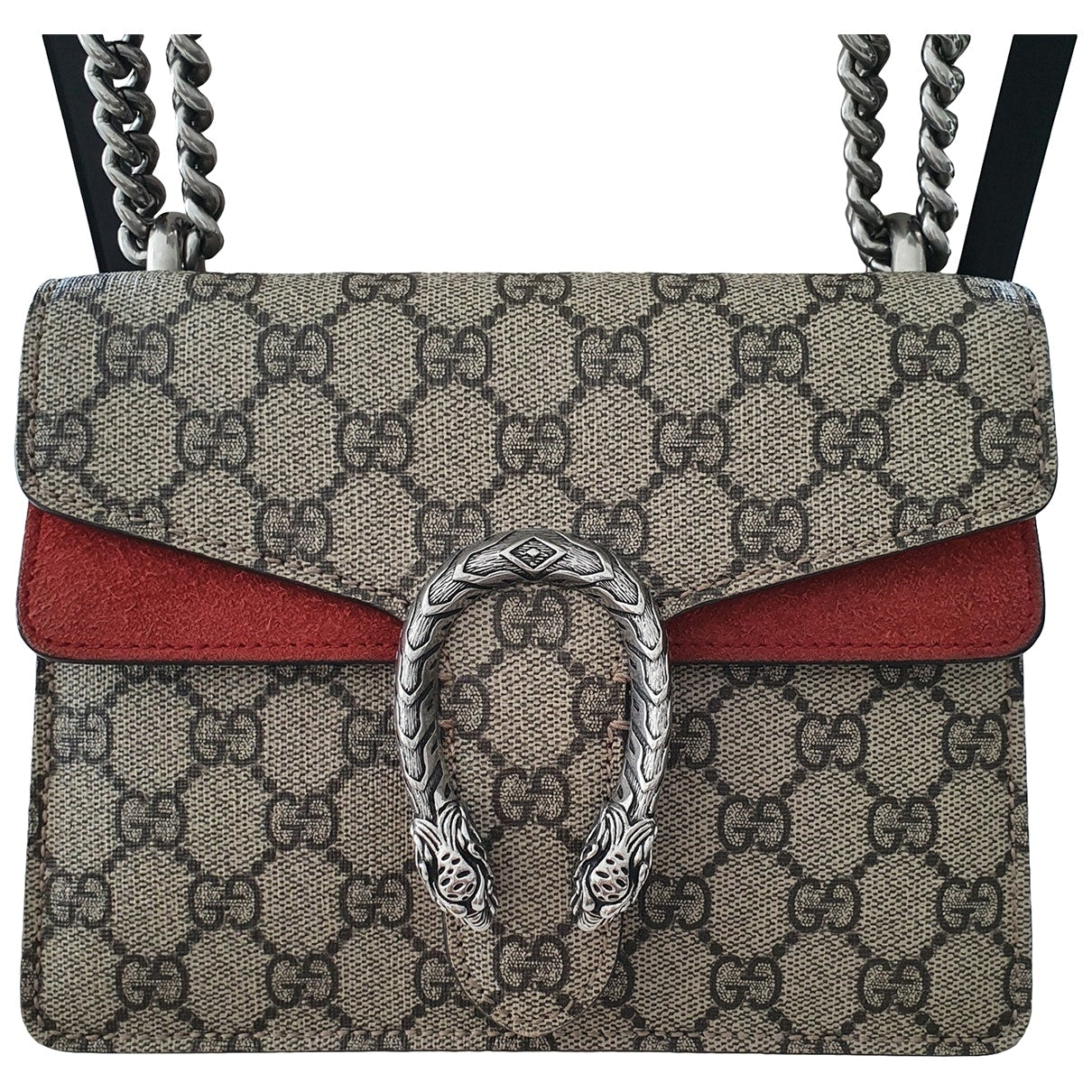 Gucci dionysus beige cloth handbag